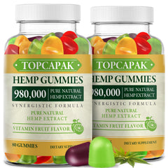 2 pack hemp gummies for sleep and anxiety - hero image