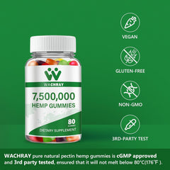 3-pack packaging of hemp gummies