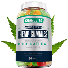 Organic hemp gummies for sleep, pain, and anxiety with Colorado-grown hemp extract