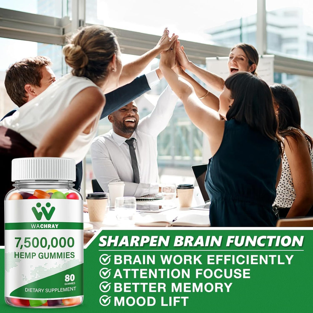 Tropical fruit flavor hemp gummies bite