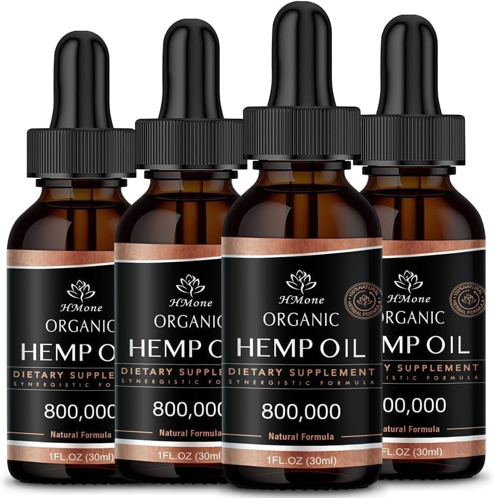 Hemp Oil 4-Pack packaging and presentation