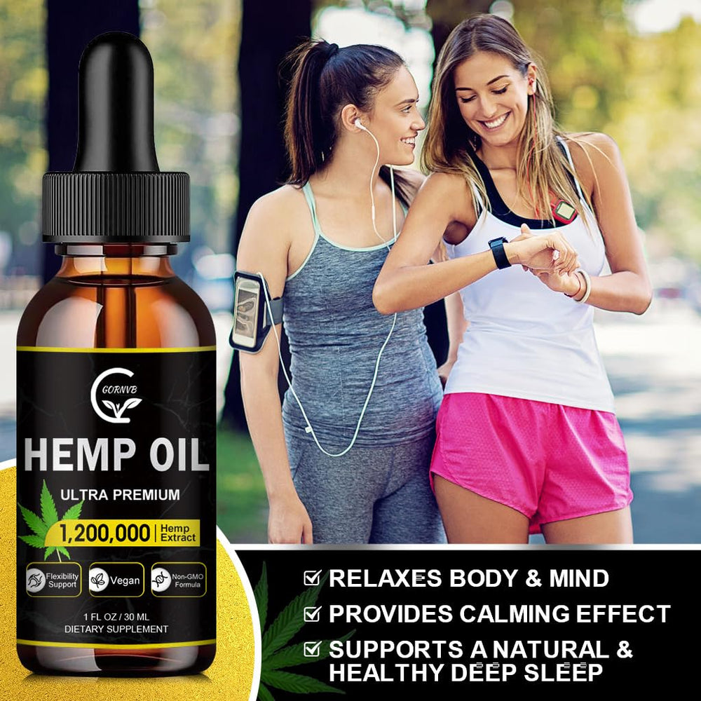 Organic, vegan, non-GMO hemp oil ingredients