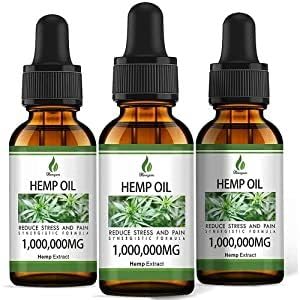 Hemyum Hemp Oil Drops High Potency 3-Pack