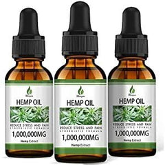Hemyum Hemp Oil Drops High Potency 3-Pack