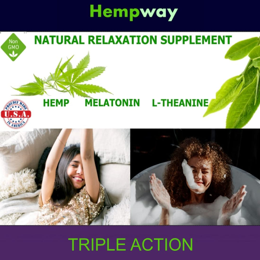 Hemp Sleep Gummies ingredient - 200mg hemp per serving