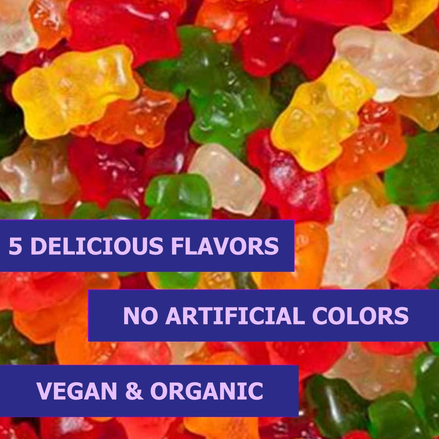 Hemp Sleep Gummies ingredient - 10mg L-Theanine per serving