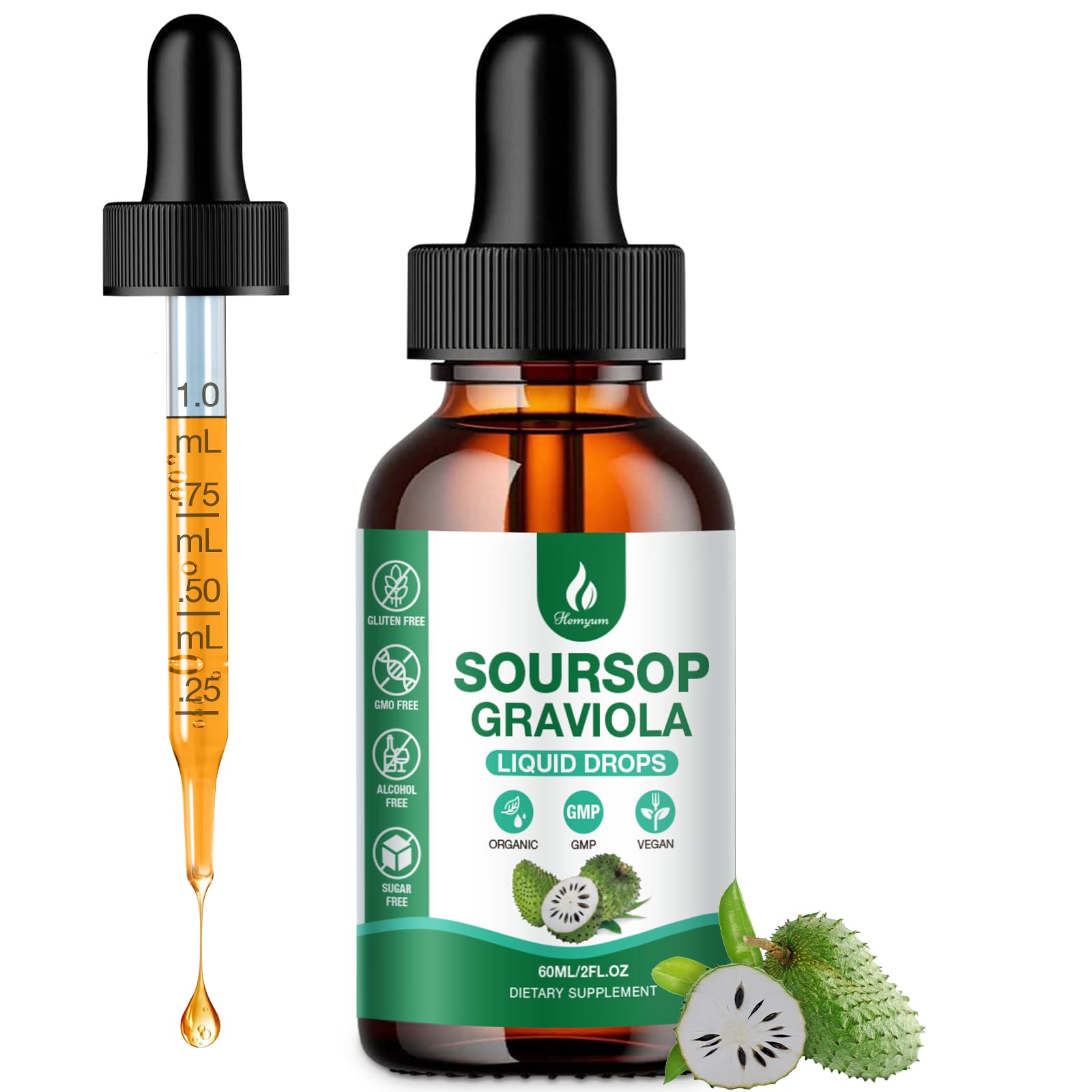Hemyum Soursop Bitters bottle 2 oz
