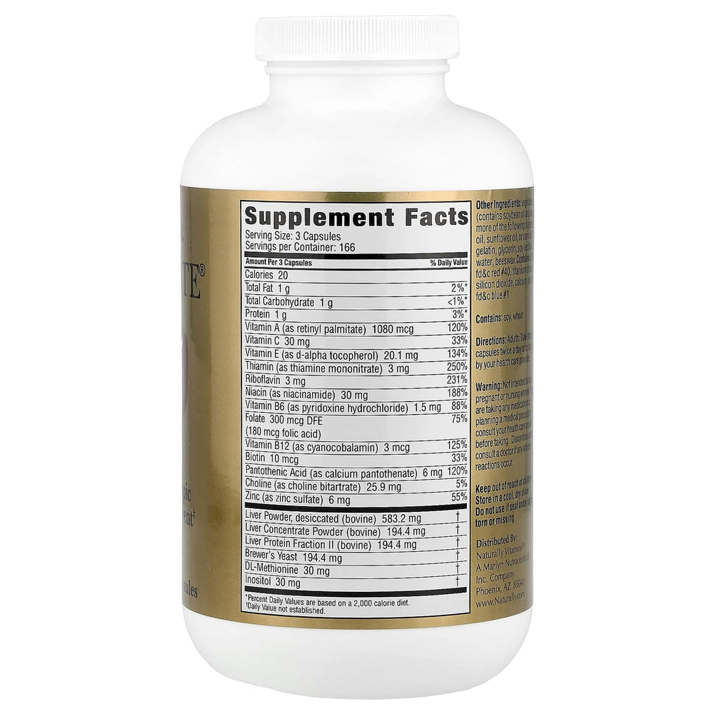 Hep-Forte bottle with capsules
