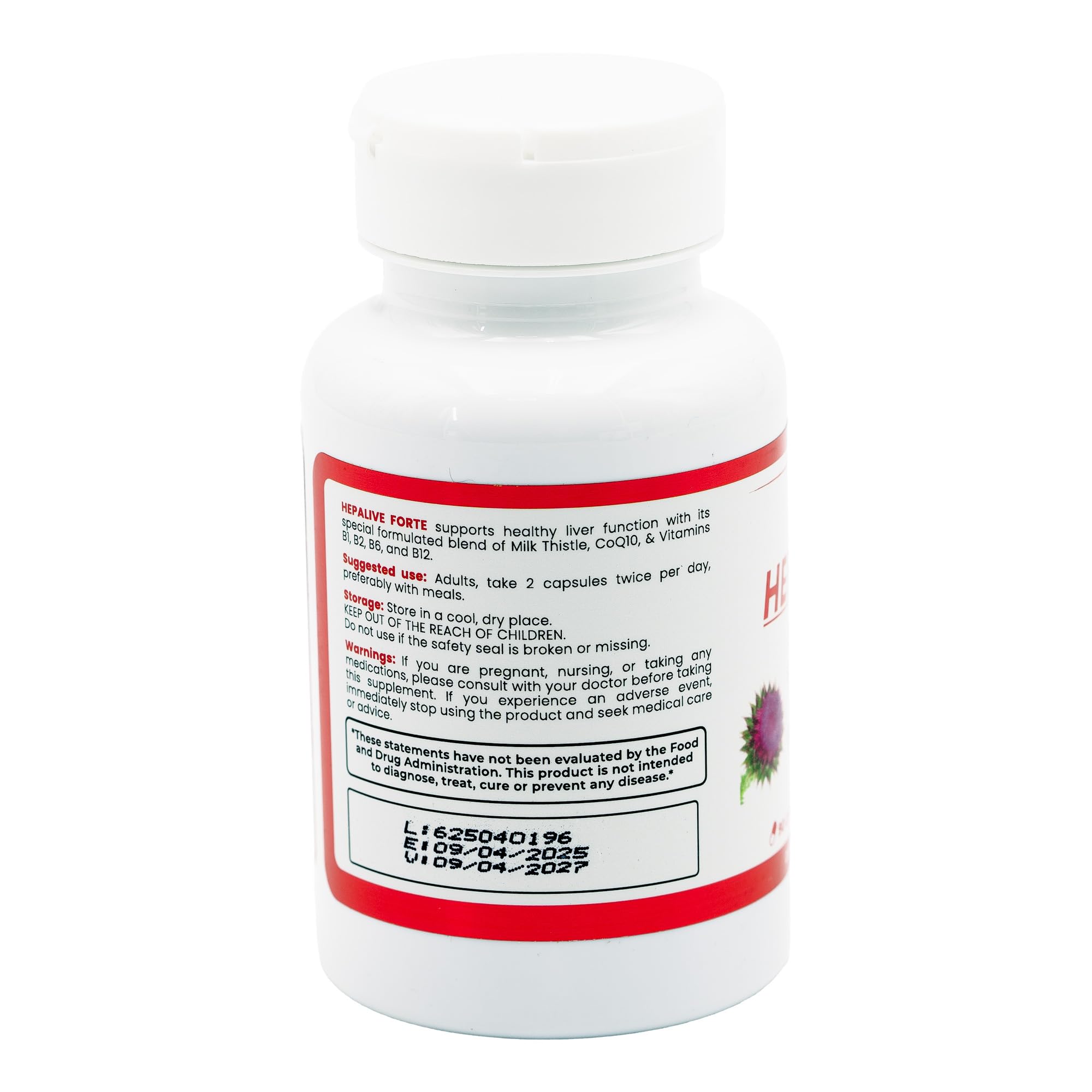 B vitamins for energy metabolism in HepaLive Forte