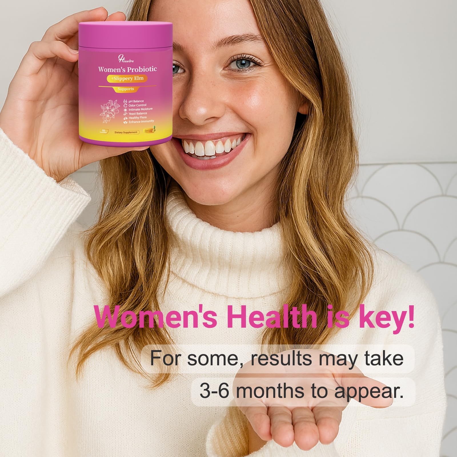 Pineapple flavor with slippery elm ingredient visual