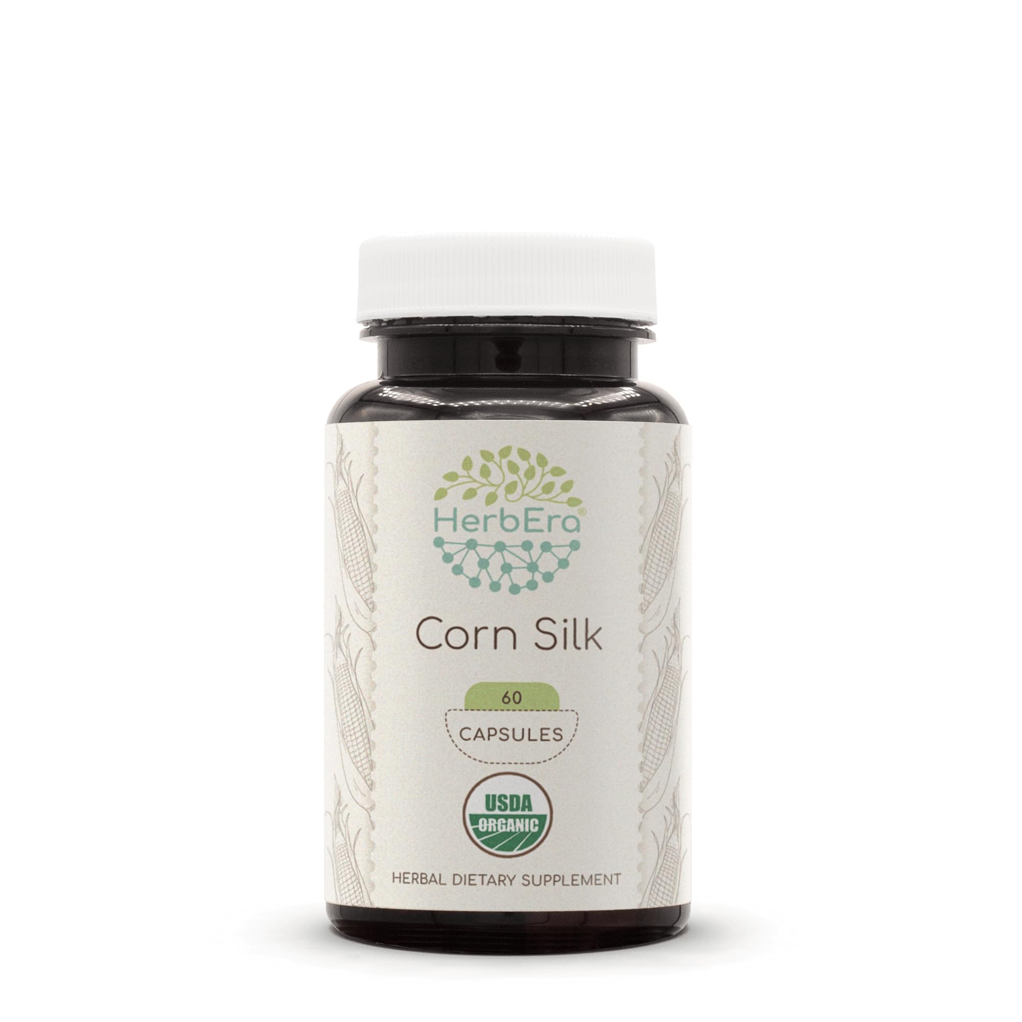 HerbEra Corn Silk 60 Capsules bottle