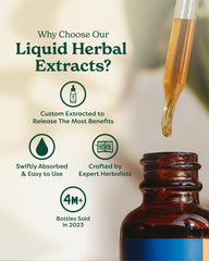 Herb Pharm olive leaf extract glass bottle ready for daily immune support
