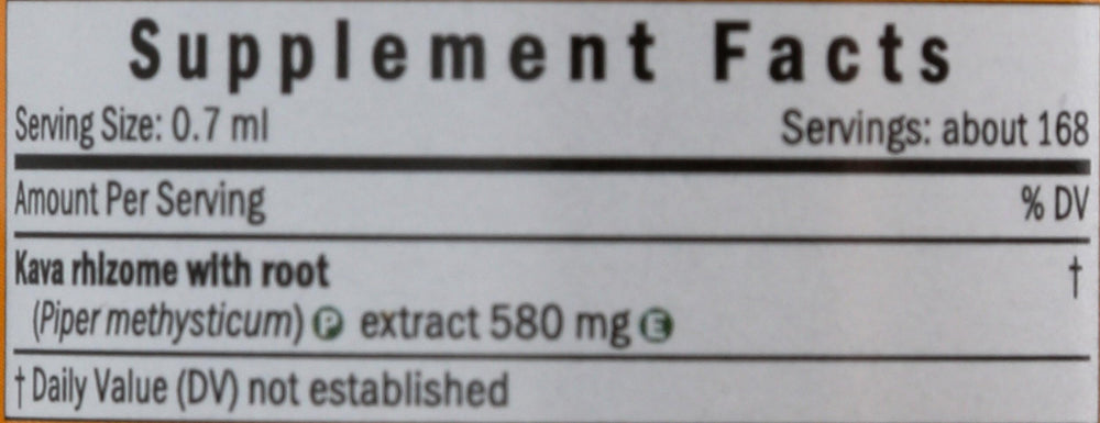 Product label detail - Pharma Kava Extract