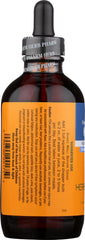Kava root imagery on bottle label