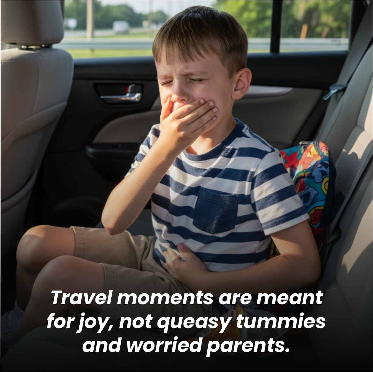 Herb Tantra Travel Ease Junior roll-on applies gentle motion relief during travel.