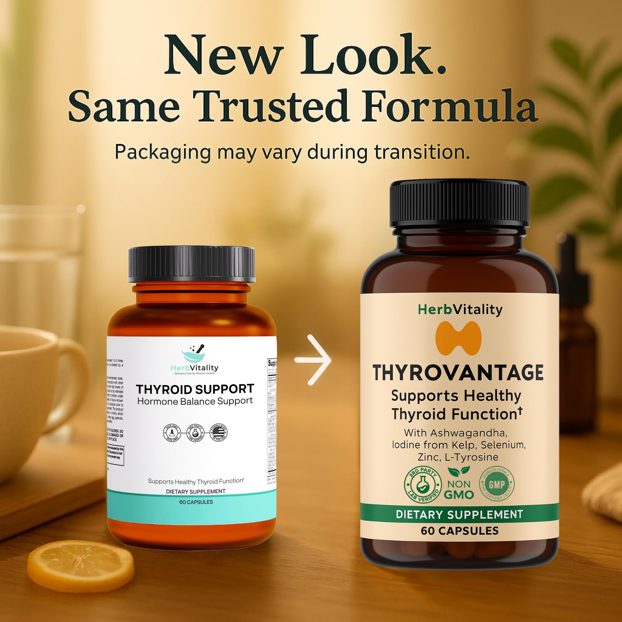 Ashwagandha and bladderwrack adaptogenic blend