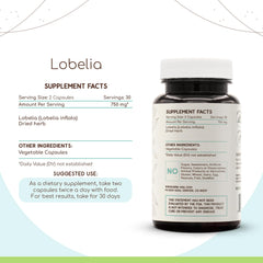 HerbEra Lobelia packaging and label