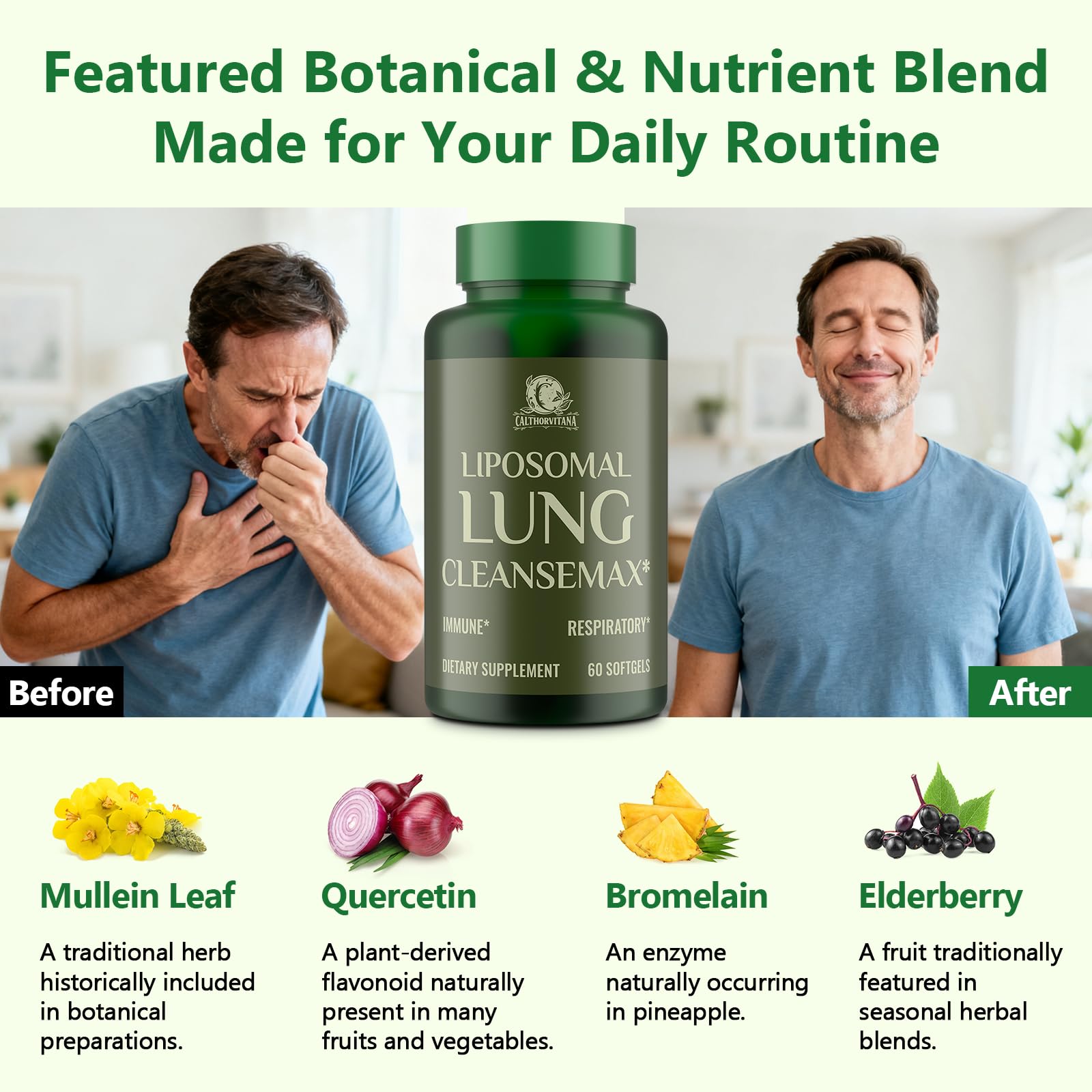 Herbal blend of 13 herbs and vitamins