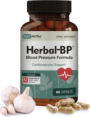 Herbal-BP hero image with bottle and packaging
