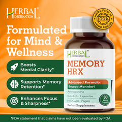Person focusing at a desk representing cognitive support from Memory Hrx