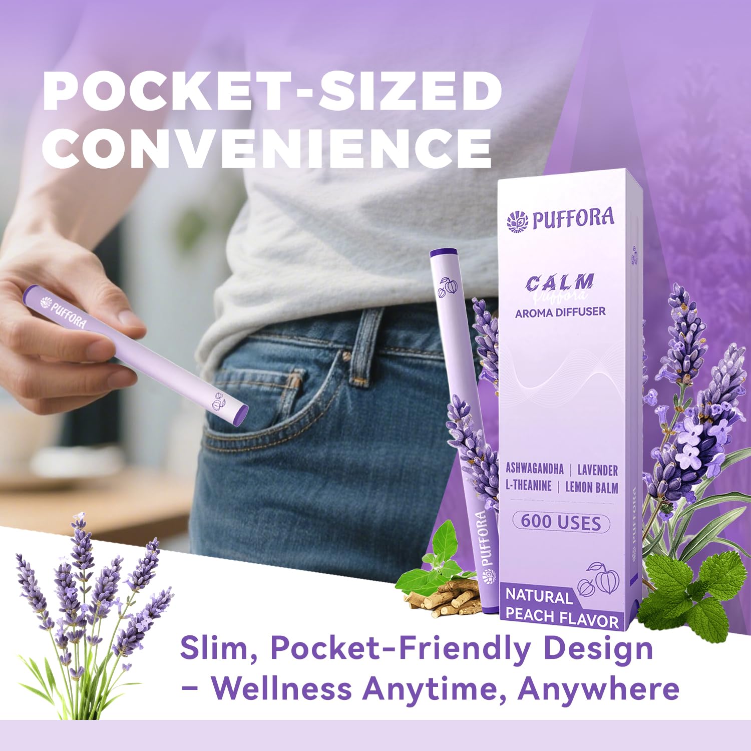 Compact, leak-proof design suitable for travel and on-the-go