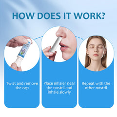 Second in-use angle of Herbal Diffuser Pen 600 Uses