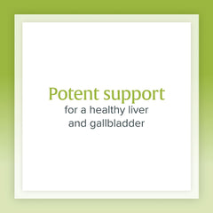 Supplement facts panel showing standardized herbs