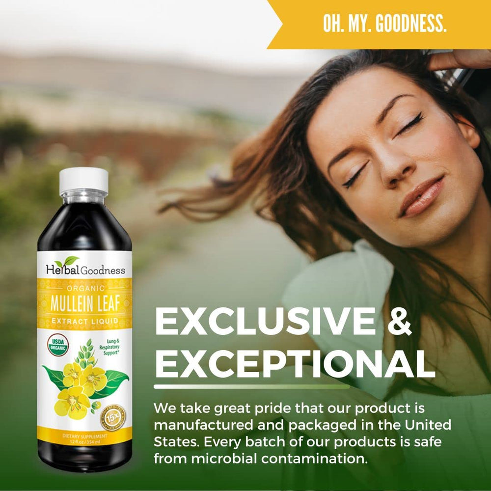 Herbal Goodness Mullein Drops tea pairing for daily detox ritual