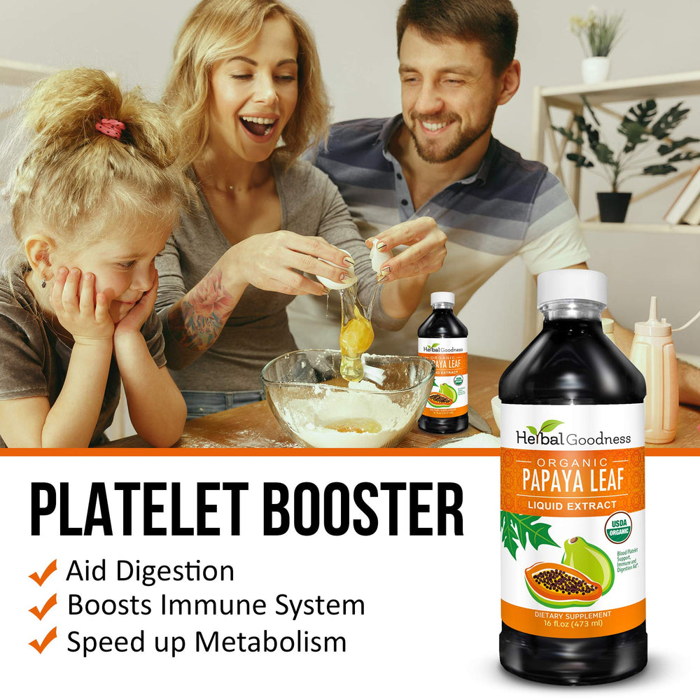 Herbal Goodness Organic Kosher Seal on packaging signaling trusted purity.