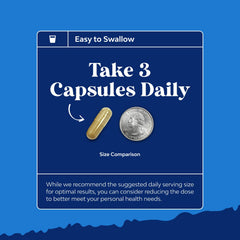 Bottle with health supplement branding and seal