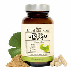 Herbal Roots Organic Ginkgo Biloba bottle