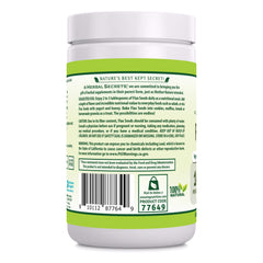 Product label highlighting Non-GMO, Gluten-Free, Made in USA