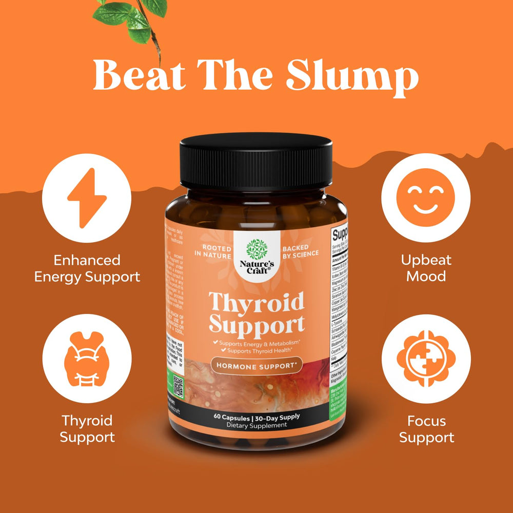 Capsules of the Herbal Thyroid Support Complex