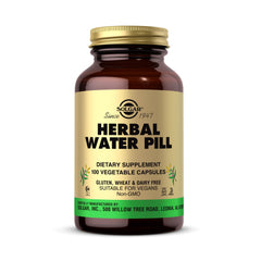 Solgar Herbal Water Pill bottle front view