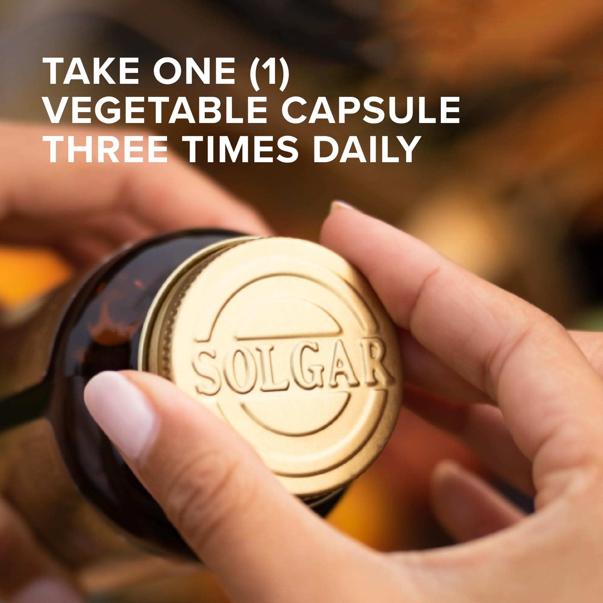 Solgar Herbal Water Pill bottle side view