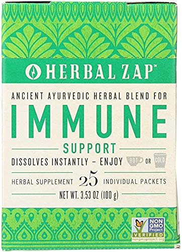 Front view of Herbal Zap Immune Support packaging