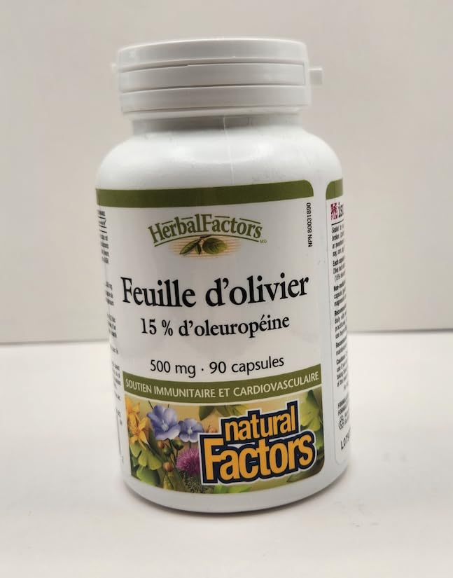 Natural Factors brand information on bottle