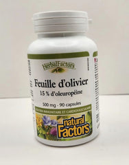 Natural Factors brand information on bottle
