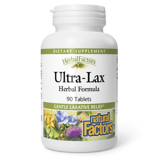 HerbalFactors Ultra-Lax bottle front view