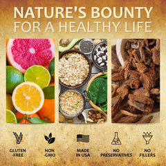 Antioxidant and cellular health symbolism for immune support