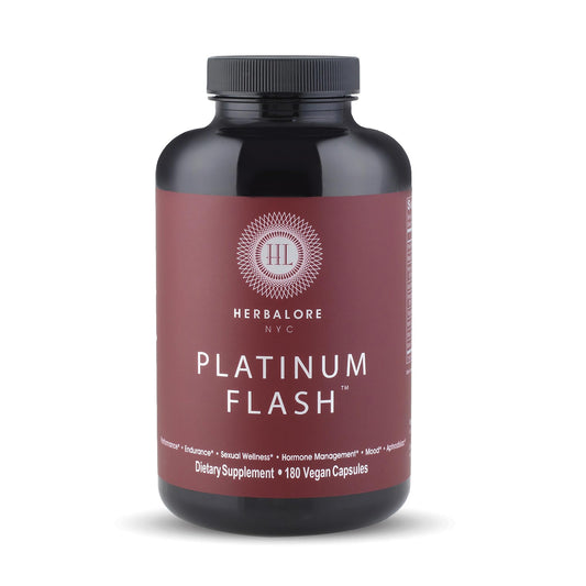 Herbalore Platinum Flash bottle – front view