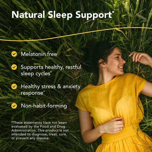 Back panel with supplement facts for Herbal-zzZs