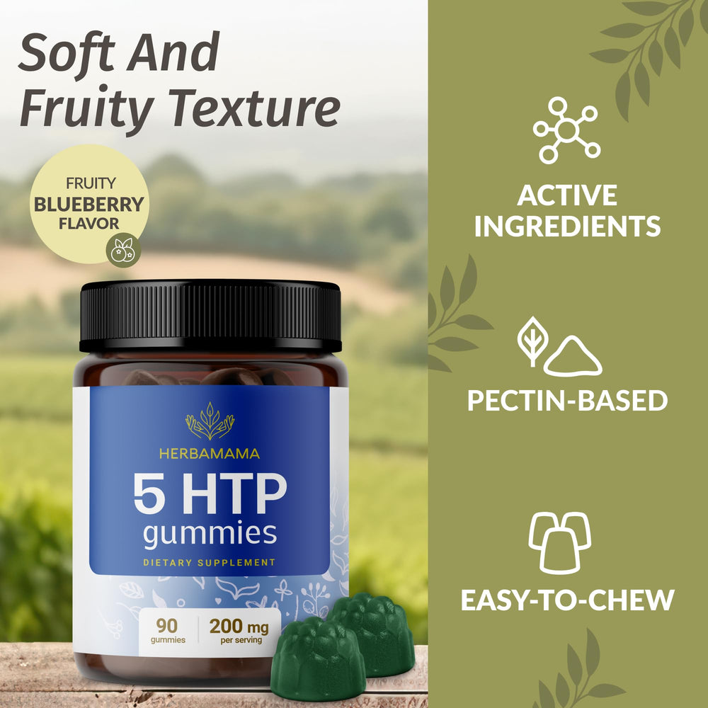 90 blueberry-flavored gummies in bottle
