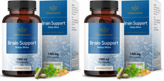 HERBAMAMA Brain Support Capsules bottle front view