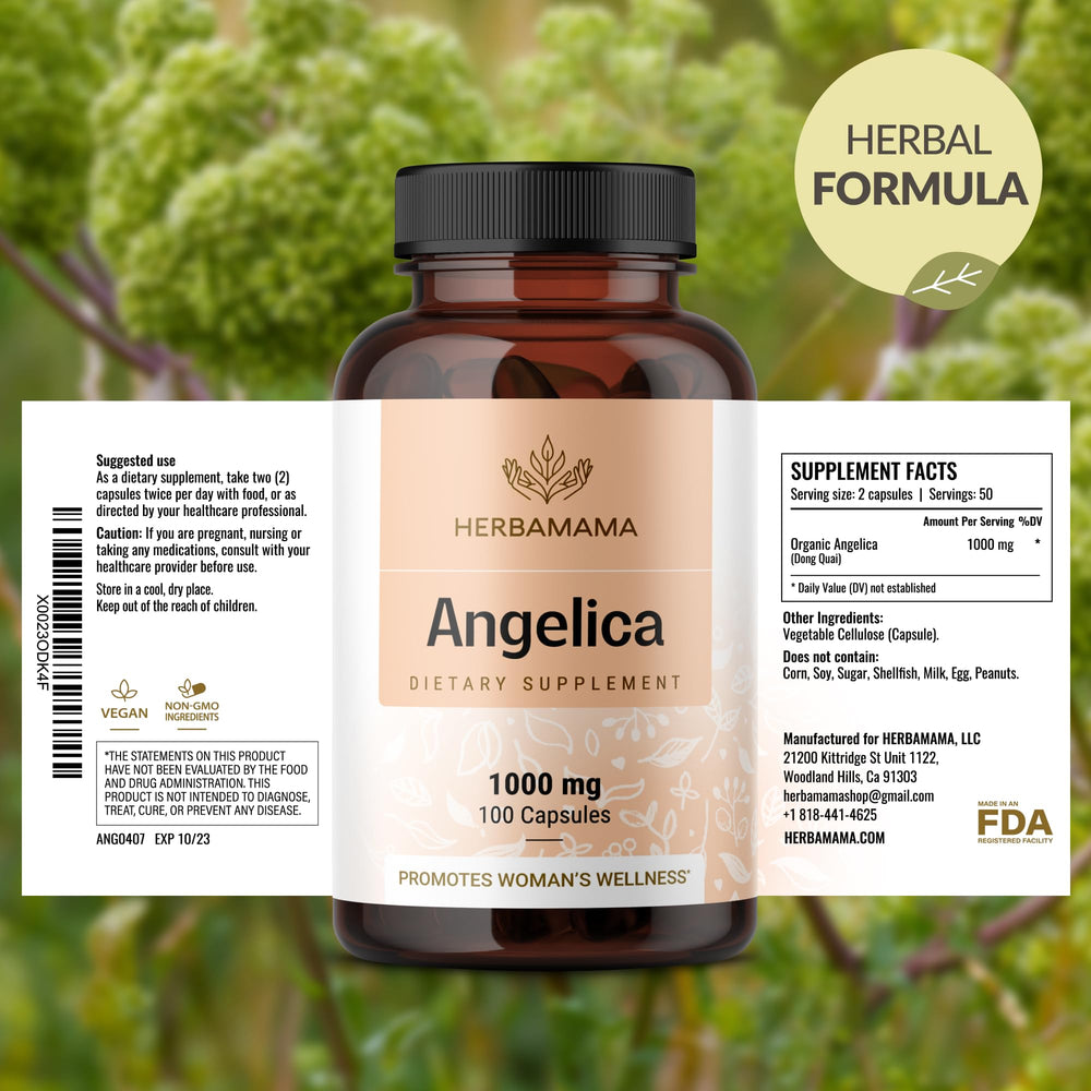 On-the-go daily Dong Quai supplement for women