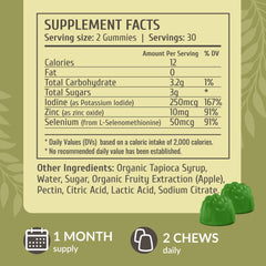 HERBAMAMA gummies in hand showing size and convenient daily portion