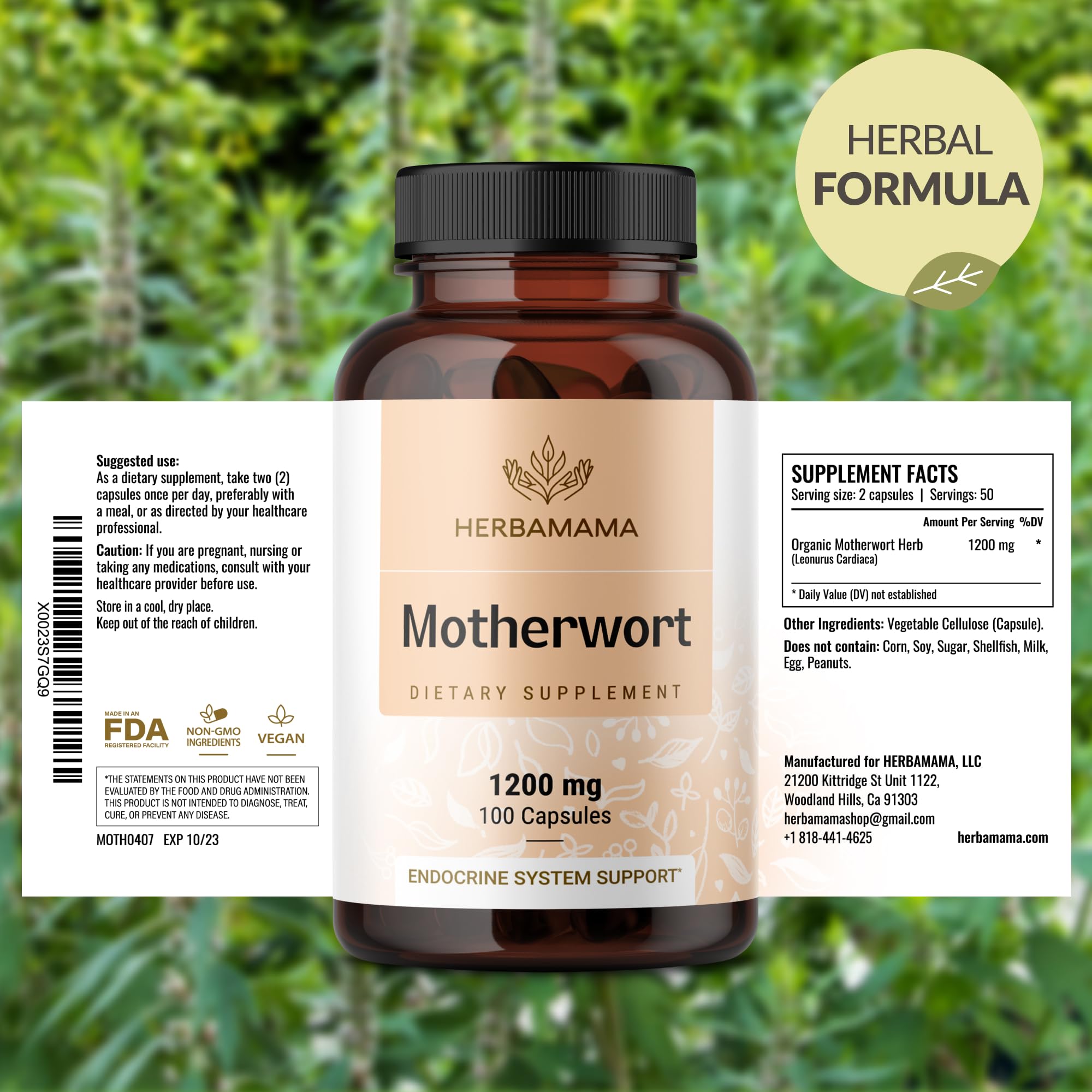 Packaged bottle with product branding