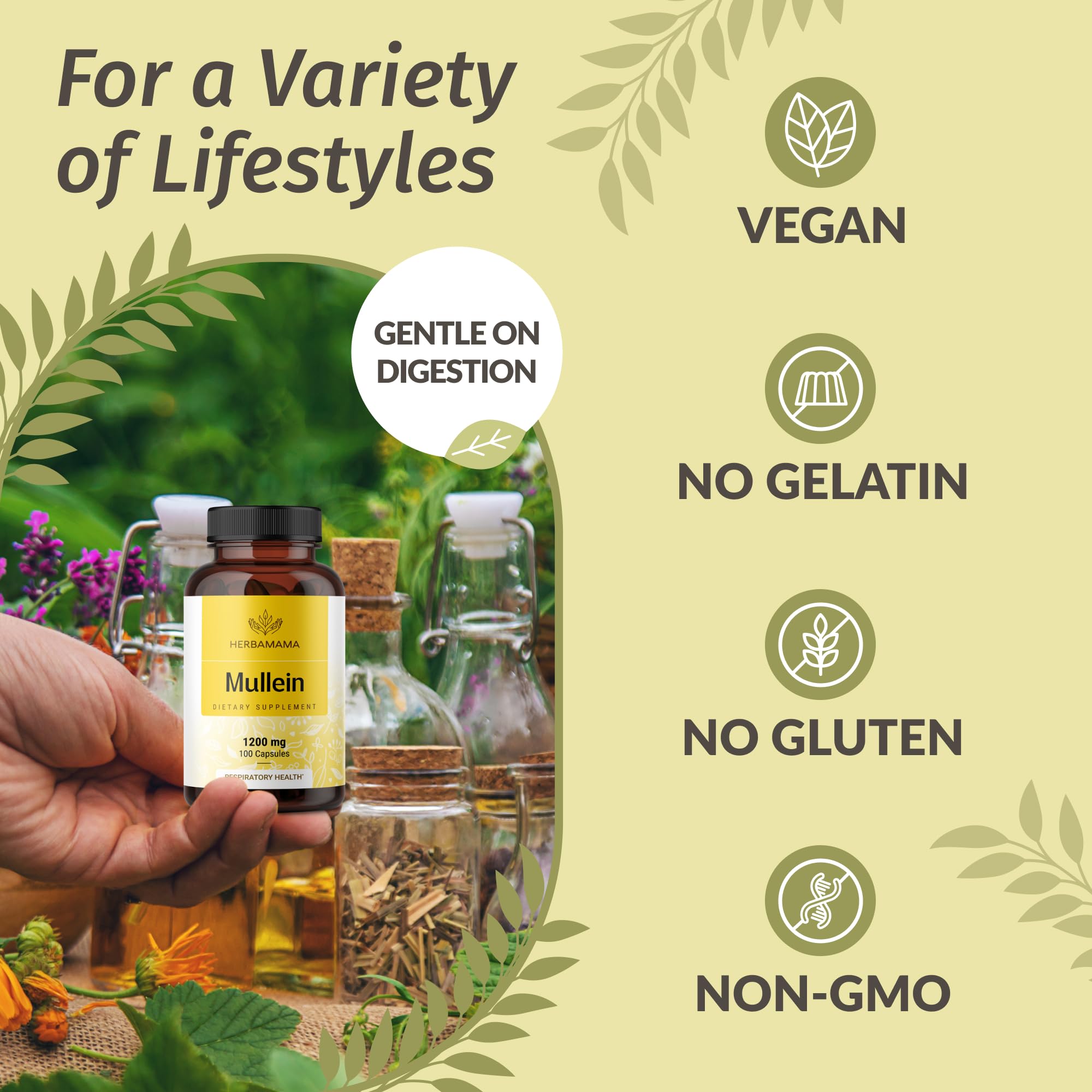 Vegan and Non-GMO product badges