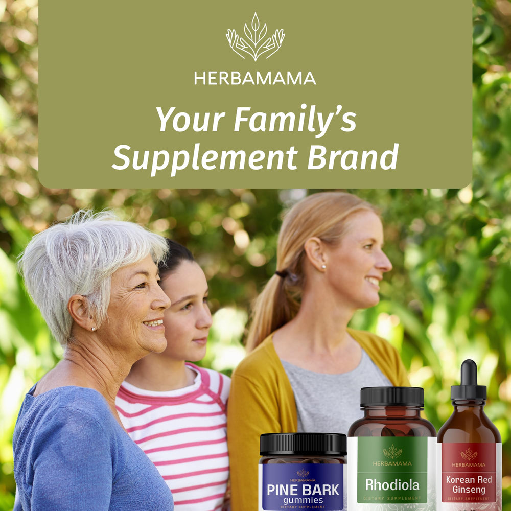 Product display showing 100 capsules per bottle