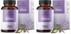 Herbamama Vitex fruit capsules bottle - front view